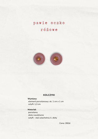 Aerthe kolczyki pączki