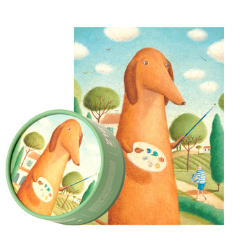 Puzzle Alison Jay – Artysta (216 elementów)