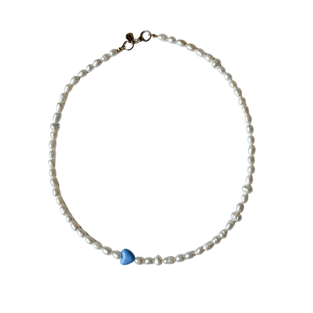 Naszyjnik Heart Blue