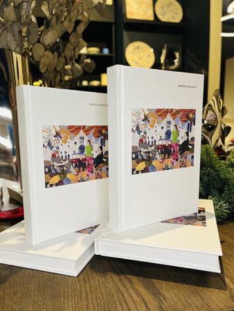 notes KAF w twardej oprawie 