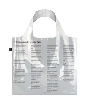 Torba podręczna TRANSPARENT Universal Declaration of Human Rights