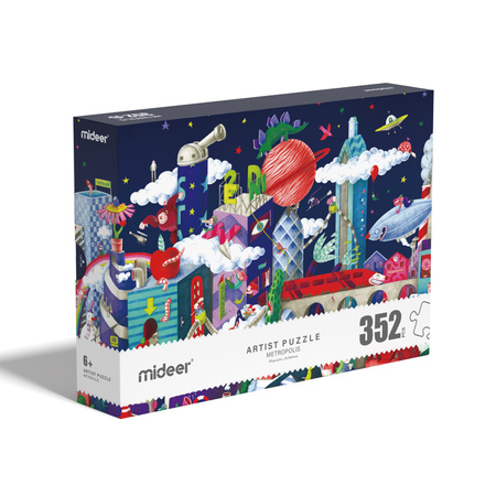 Puzzle artystyczne – Metropolis (352 elementy)
