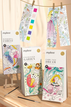 Kolorowanka akwarelowa – Światowa przygoda