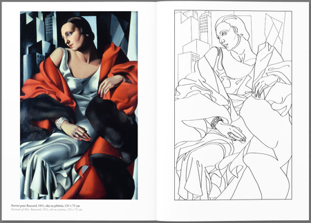 Tamara Łempicka – zeszyt do kolorowania