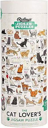 Ridley's Games: Jigsaw Puzzle - Cat Lover's (1000 elementów)