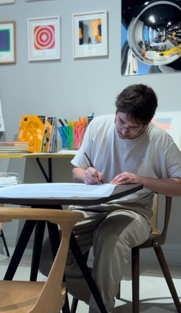 Sitodruk - Nie jesteś zupą pomidorową żeby cię wszyscy lubili autor: Kacper Wiatrak