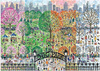 Puzzle Michael Storrings Dog Park in Four Seasons (1000 elementów)
