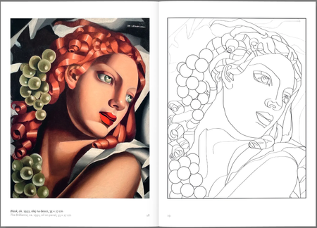 Tamara Łempicka – zeszyt do kolorowania 2