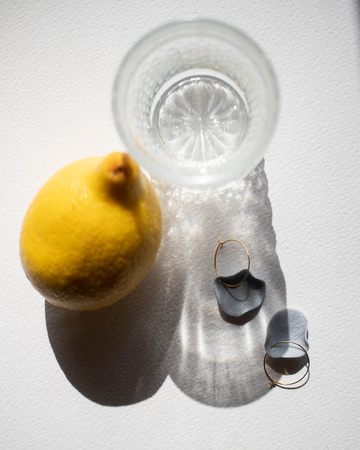 Lekka kolczyki hortensja piccola