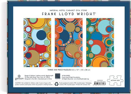 Puzzle Frank Lloyd Wright Imperial Hotel (3×250 elementów)
