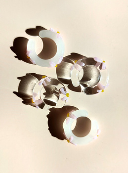 Nausznica "Sweets" Różowa Bezbrawna