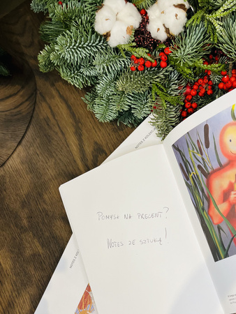 notes KAF w twardej oprawie 