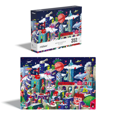 Puzzle artystyczne – Metropolis (352 elementy)