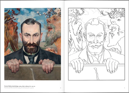 Jacek Malczewski – zeszyt do kolorowania