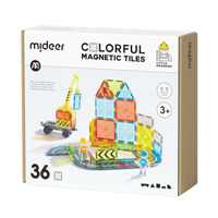 Klocki magnetyczne – Mały architekt (36 elementów) 