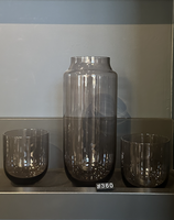 Justyna Żak Zestaw karafka i dwie szklanki