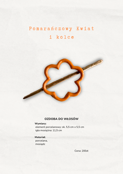 aerthe ozdoba do włosów - kwiat 