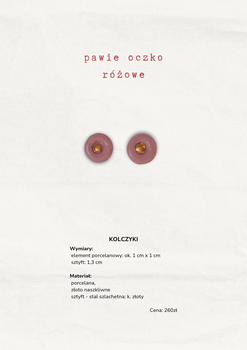 Aerthe kolczyki pączki